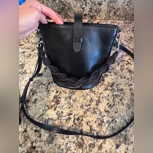 Rebecca Minkoff Black Crossbody bucket Bag
